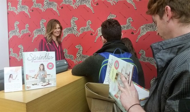 Candace at Oct 2016 book launch