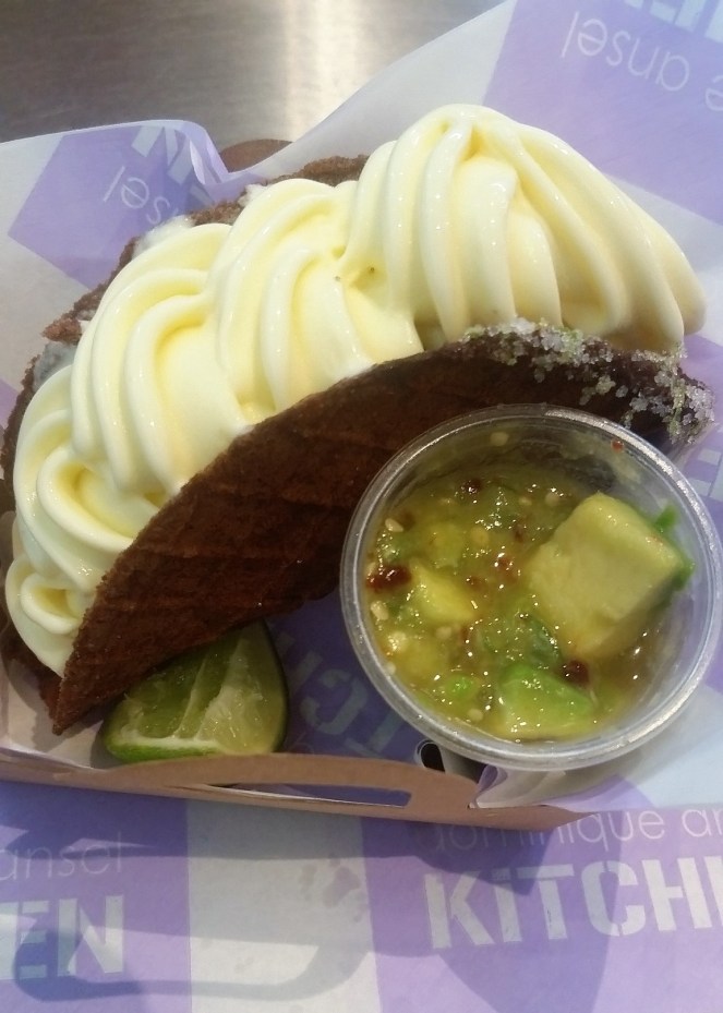 DAK ice cream taco
