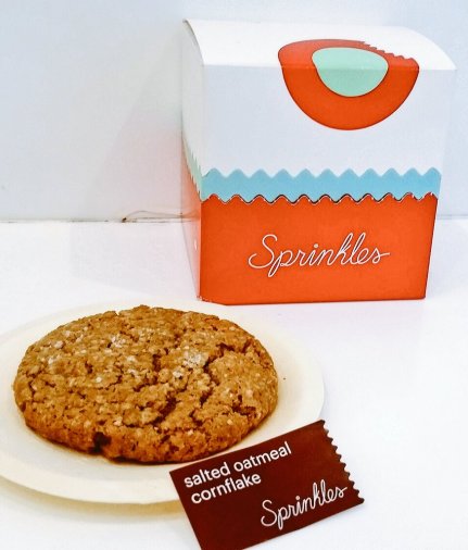 Sprinkles oatmeal cookie
